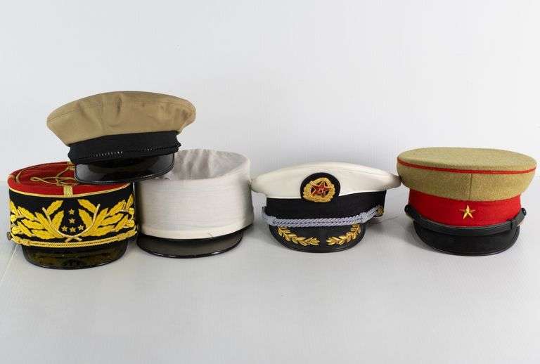 Assorted Military Caps