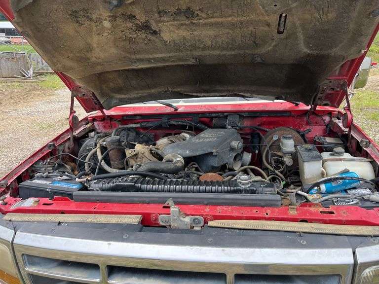 1993  Ford  F-350  Flatbed Truck