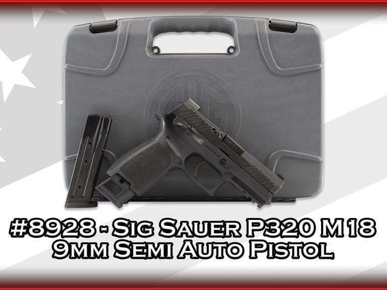 Sig Sauer  P320 M18  9mm  Semi Auto Pistol