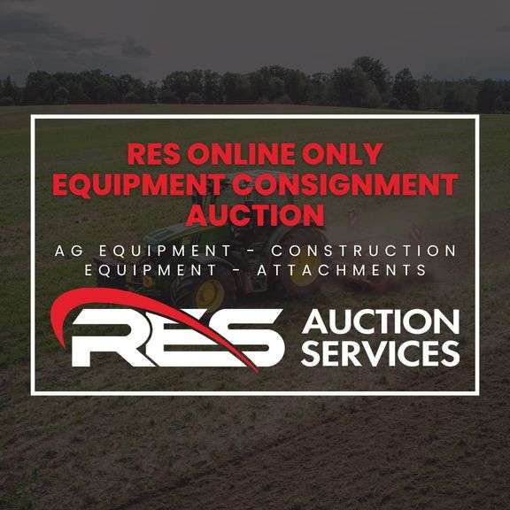 RES Online Only Equipment Consignment Auction