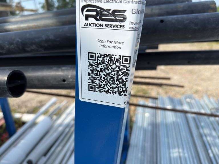 Global 4’ X 4’ Pipe Rack