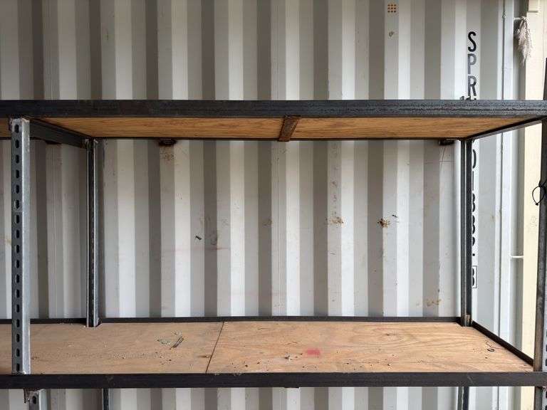 40’ Shipping Container w/ Welded In Shelves