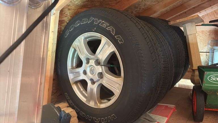 Toyota Truck Wheels, Tires, & Muffler