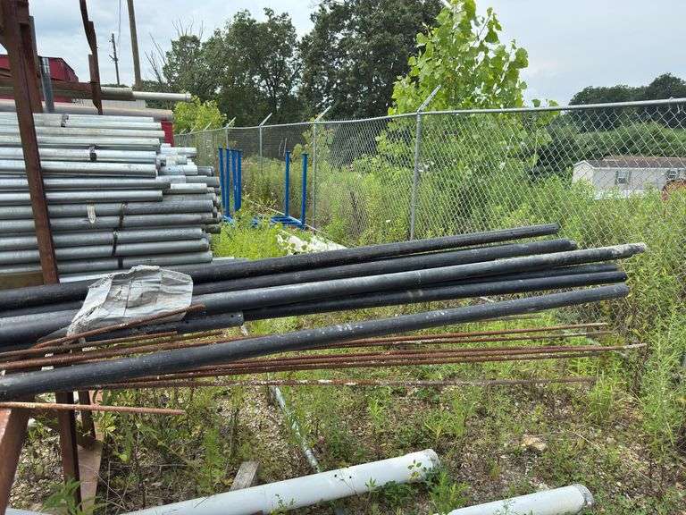 Assortment of Black & Rebar Pipe