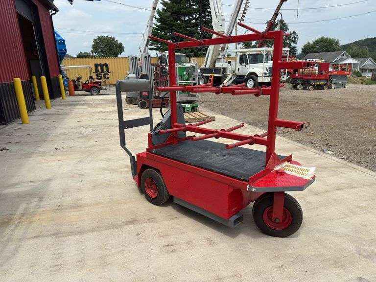 Custom Made Self-Propelled Wire Spool Carts