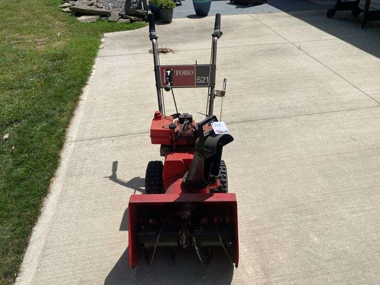 Toro 521 Snow Blower