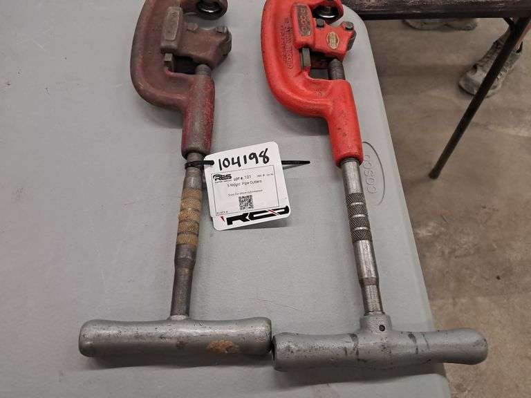 (2) Ridgid Pipe Cutters
