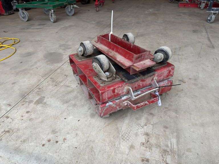 Pair of Heavy Duty Equipment Skies