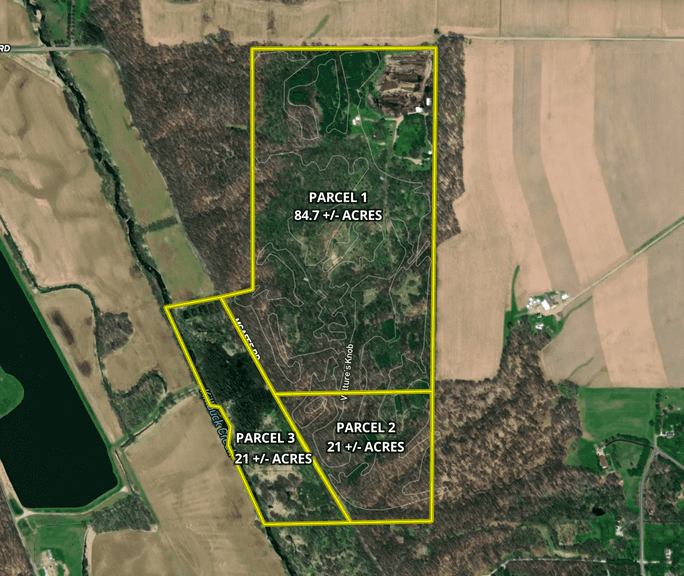 Wayne County 126.9-Acre Wooded Retreat Auction