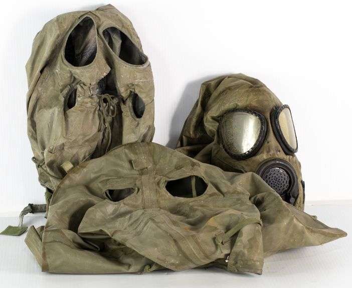 Assorted Military Gas Masks