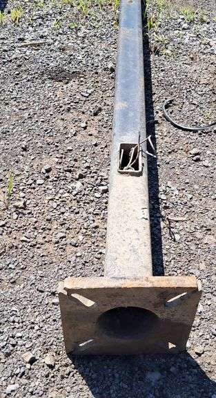 24' Square Light Pole