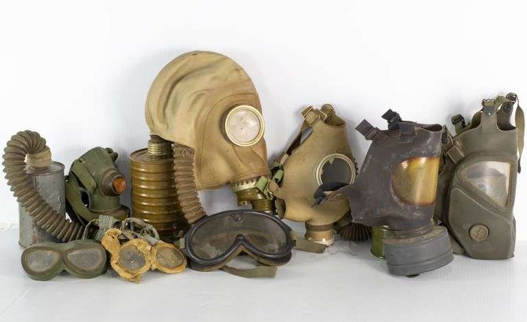 Assorted Military Gas Masks