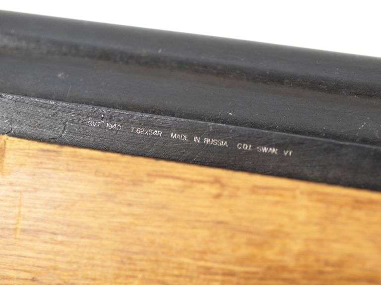1943 Russian  SVT 40  7.62x54R  Semi Auto Rifle