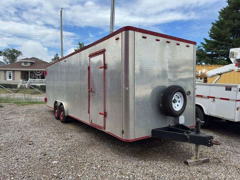 26’ Heavy Duty Car Hauler Trailer