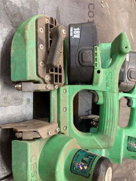 (2) Stout Brand X-Brand Cordless Bandsaws