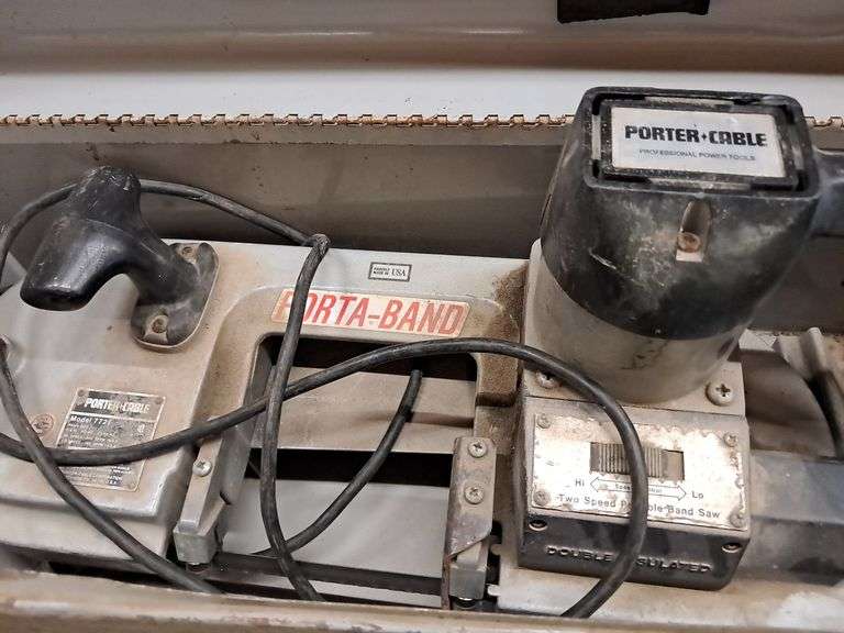 (2) Black & Decker Portable Band Saws