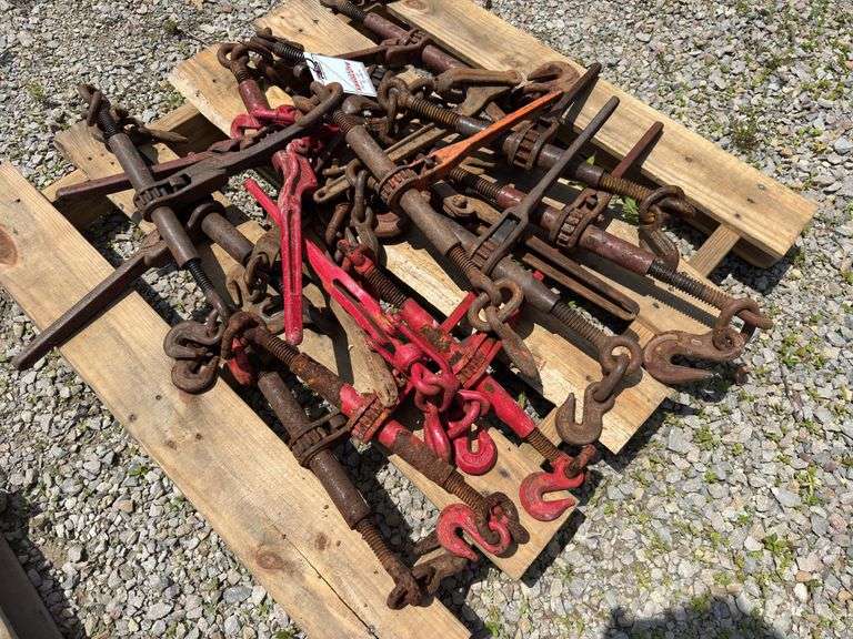 Pallet of Chain Binders