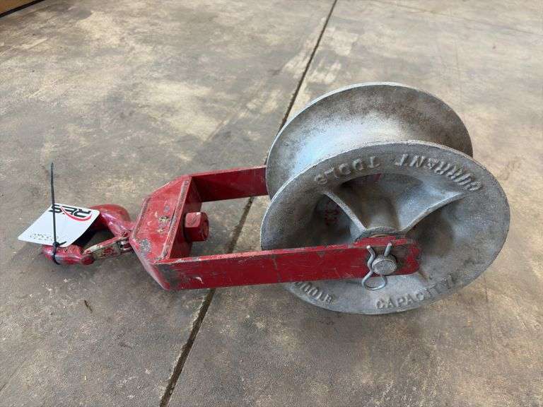 8000lbs Capacity Pulley w/ Swivel Hook