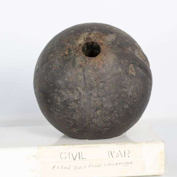 (3) Civil War Era Cannon Balls