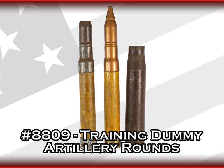 Training Dummy Artillery Rounds