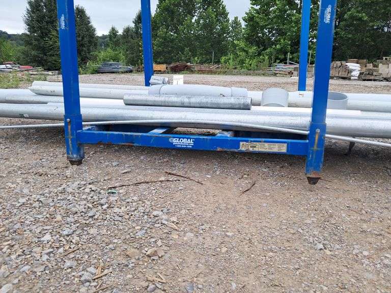 Global 4' x 42" Pipe Rack