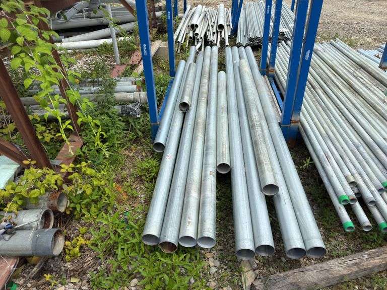 Approximately 70' of 3” Galvanized Conduit