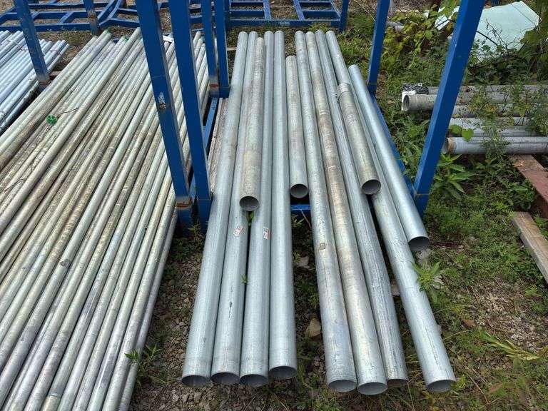 Approximately 70' of 3” Galvanized Conduit