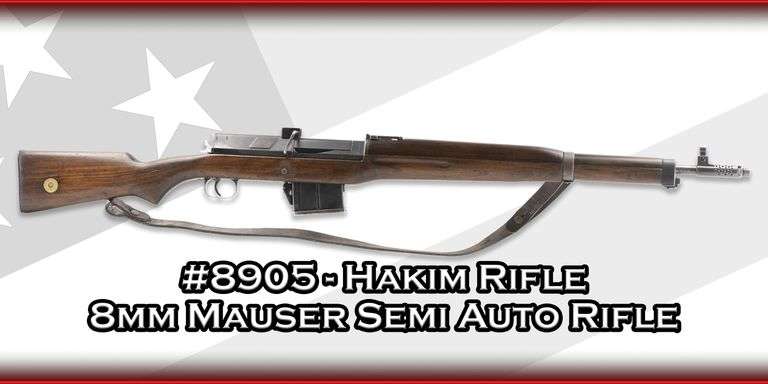 Hakim  Rifle  8mm Mauser  Semi Auto Rifle