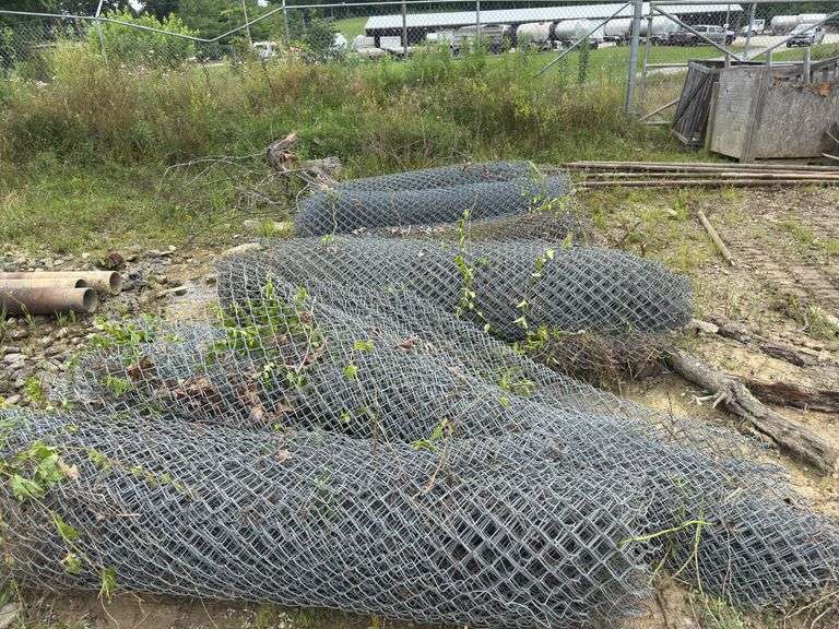 Several Rolls of Fence and Gates