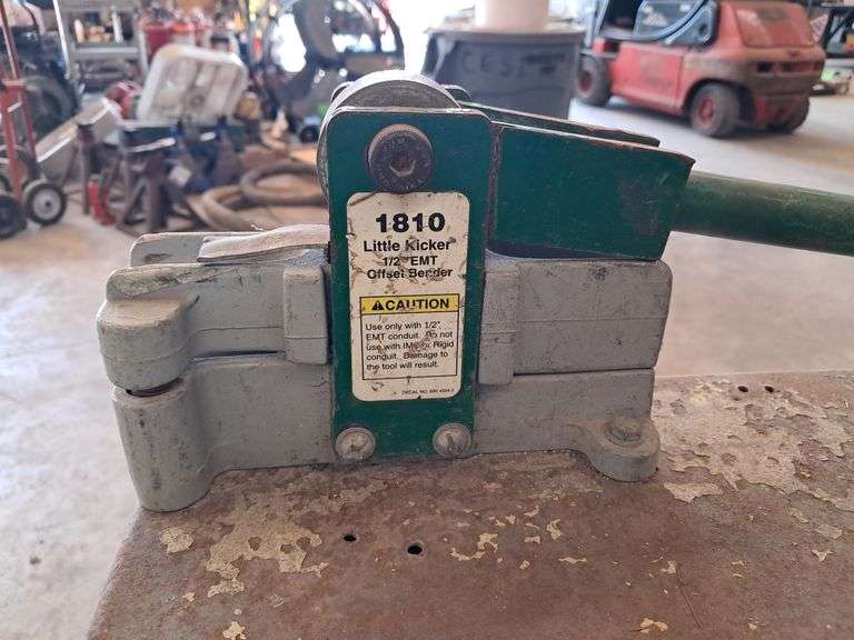 Rolling Workbench w/ 1/2" & 3/4" Offset Benders