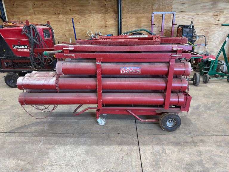 Mobile Wire Storage Cart