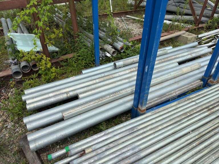 Approximately 70' of 3” Galvanized Conduit