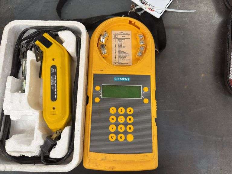 Siemens DPU Fire Finder Loop Tester and Demand Products Hot Knife