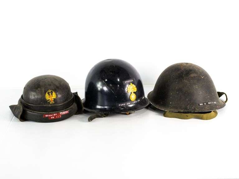 Assorted Military Helmets