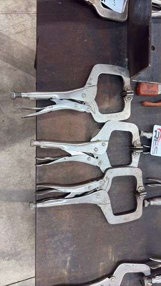 (6) Vice Grip C-Clamps