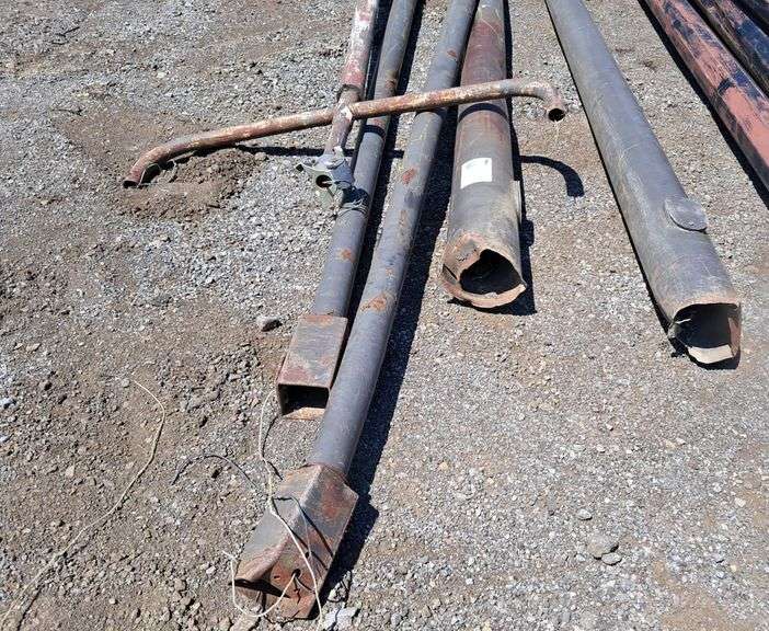 (6) 35' Round Tapered Light Poles