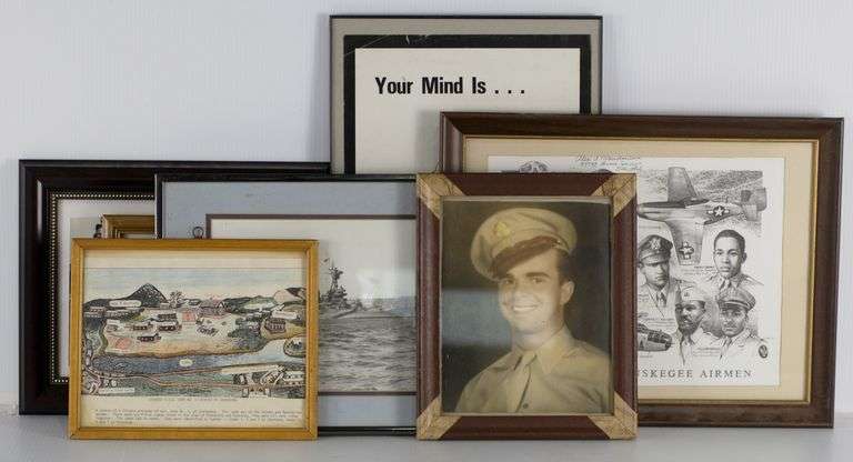 Assorted Military Pictures & Prints