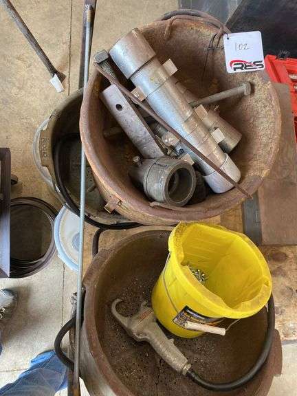 Used Portable Sand Blaster Pans