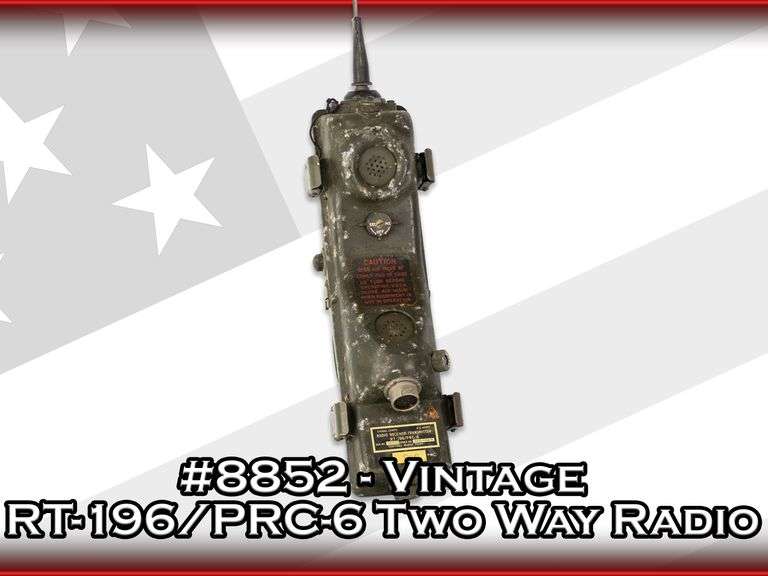 Vintage RT-196/PRC-6 Two Way Radio