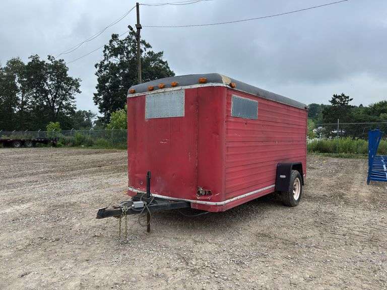 Single Axle Cargo Trailer