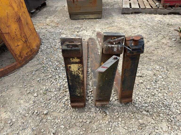 (3) Pallet Forks