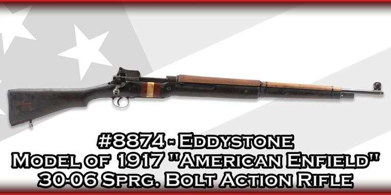 Eddystone  Model of 1917 "American Enfield"  30-06 Sprg.   Bolt Action Rifle