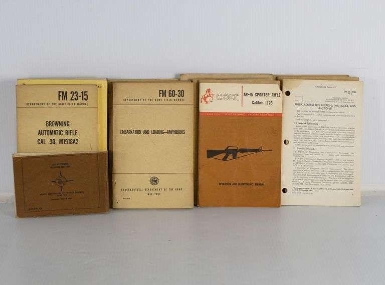 Military Training Manuals