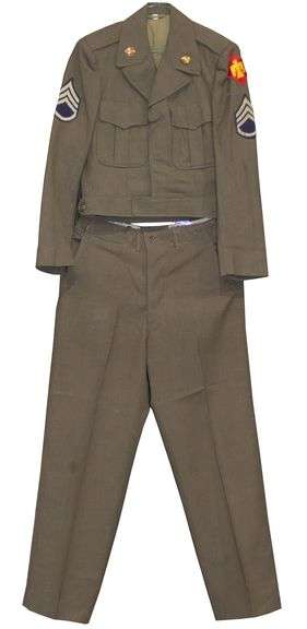 WWII U.S. Army 45th Infantry "Thunderbird" Division Uniform