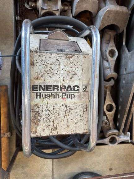 Assortment of Bending Shoes & Enerpac Hush-Pup