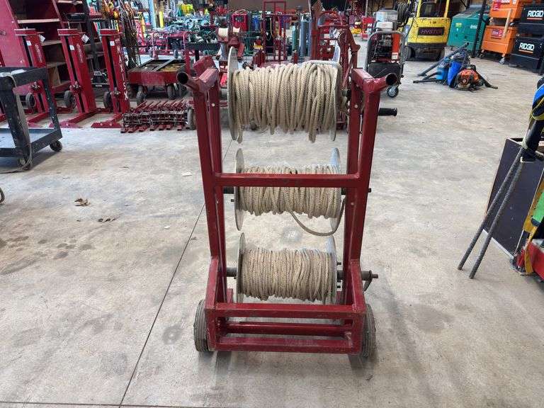 3-Spool Rope Cart