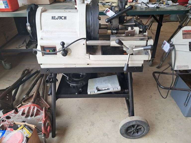 Klutch Pipe Threader - Takes 1/2” - 4” Dies
