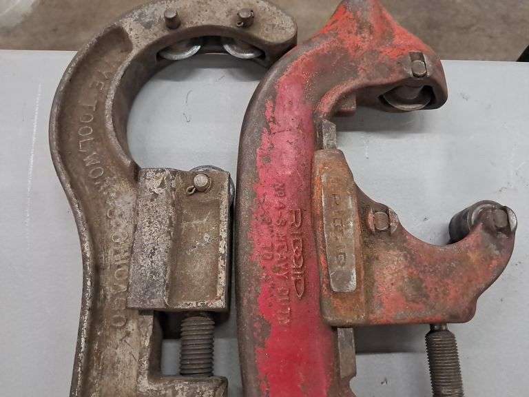 (2) Ridgid Pipe Cutters