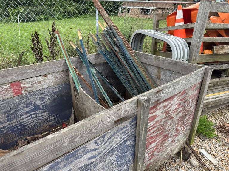 Assortment of T Poles & Rebar