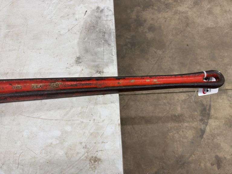 48” Rigid Heavy Duty Pipe Wrench